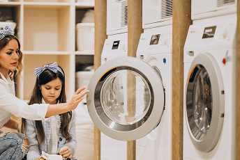 24/7 laundry for easy routines.